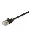 Equip Patchkabel Cat6A S/FTP 2xRJ45 7.00m czarny (SSTP) Slim (606128) - nr 3