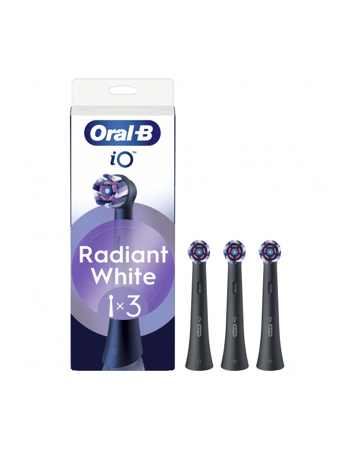 Oral-B Końcówki iO Radiant White Black 3szt. główny