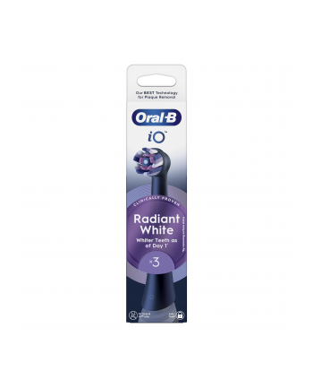 Oral-B Końcówki iO Radiant White Black 3szt. nr 2