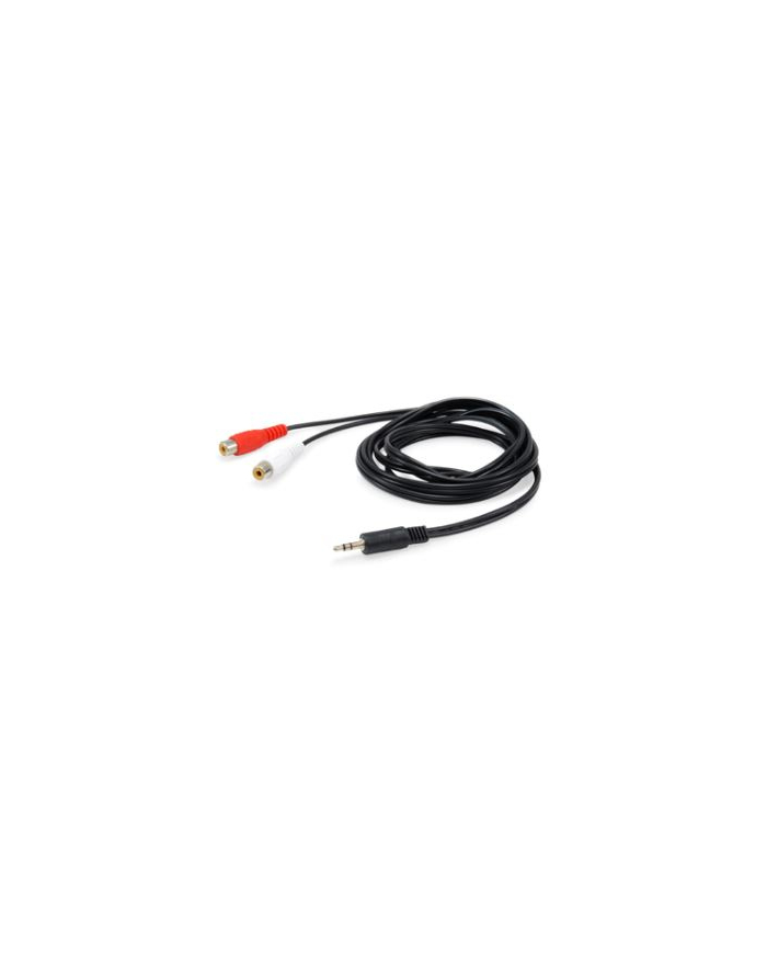 Equip Kabel Audio 250 M 2 X Rca 3.5Mm Czarny (147093) główny