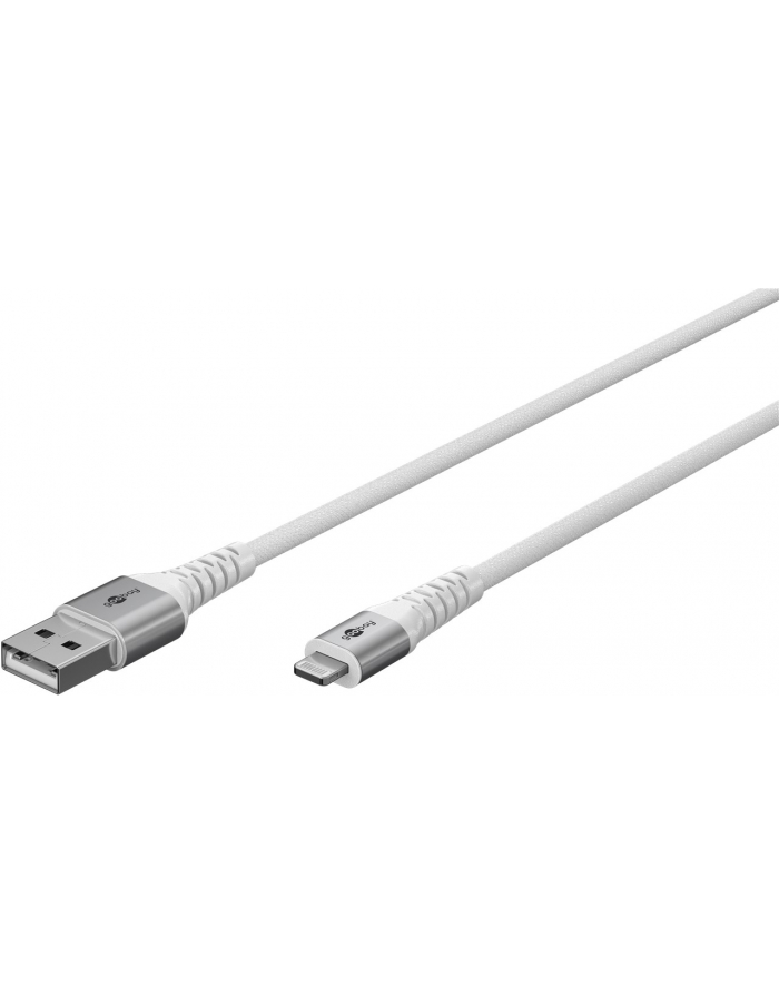 Goobay 74512 kabel Lightning 2 m Biały główny