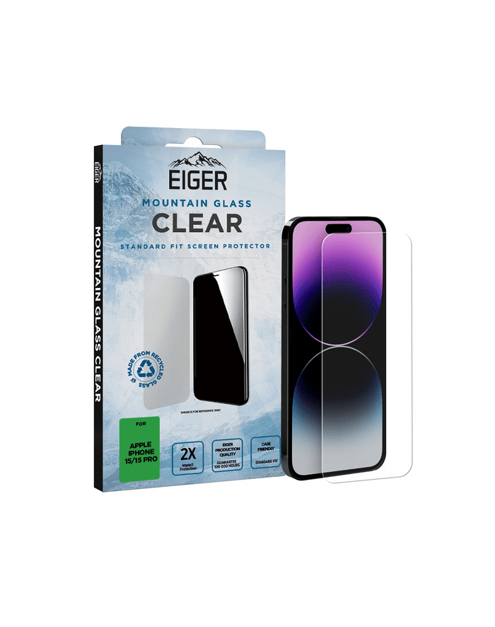 Eiger Mountain Glass Przezroczysta Osłona Ekranu Apple 1 Sztuka główny