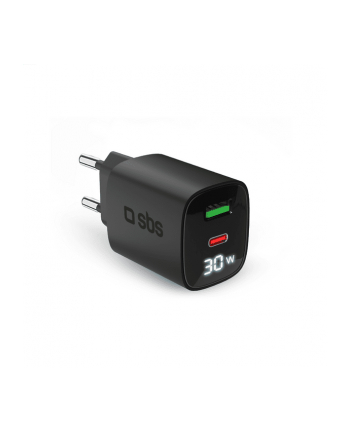 Sbs Lcd Gan Pd 30W Usb C A Czarny nr 1