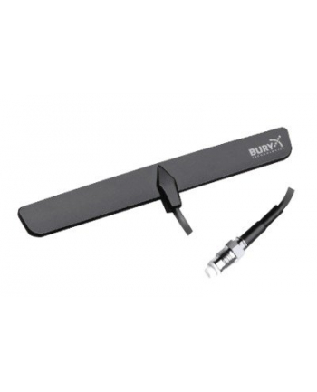 Thb Bury Little Flat Dualband antena telefonu komórkowego (900/1800 MHz) czarna