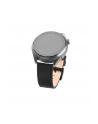 Fixed Leather Strap Do Smartwatch (20mm) Wide Black - nr 3
