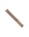 Mediolański Pasek Fixed Mesh Strap 18mm Do a, Różowozłoty - nr 1