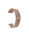 Mediolański Pasek Fixed Mesh Strap 18mm Do a, Różowozłoty - nr 5