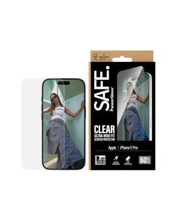 Panzerglass Safe. By Screen Protector Iphone 17 Pro Ultra-Wide Fit