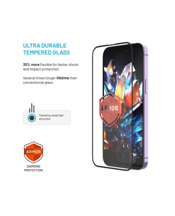 Fixed Ultra Durable Tempered Glass Armor With Anti-Dust Applicator And Ar L