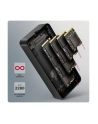 axagon Obudowa zewnętrzna aluminiowa EEM2-40G USB4 Gen 3x2 M.2 SSD NVMe 40Gbps passive, USB-C cable, silicon sleeve - nr 18
