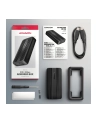 axagon Obudowa zewnętrzna aluminiowa EEM2-40G USB4 Gen 3x2 M.2 SSD NVMe 40Gbps passive, USB-C cable, silicon sleeve - nr 43