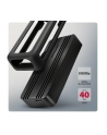 axagon Obudowa zewnętrzna aluminiowa EEM2-40G USB4 Gen 3x2 M.2 SSD NVMe 40Gbps passive, USB-C cable, silicon sleeve - nr 55