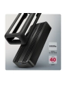 axagon Obudowa zewnętrzna aluminiowa EEM2-40G USB4 Gen 3x2 M.2 SSD NVMe 40Gbps passive, USB-C cable, silicon sleeve - nr 6