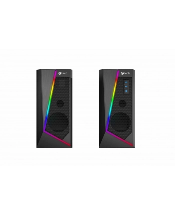 C-Tech SPK-17 2.0, RGB Czarna