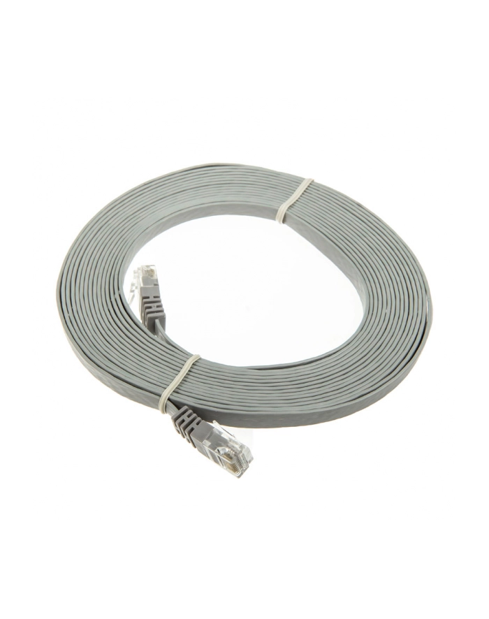 InLine Flat patch cord UTP Cat.6 15m Grey (71615) główny
