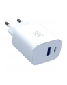 3mk Ładowarka sieciowa 25W USB-A USB-C PD QC4+ FlowPower biała - nr 2
