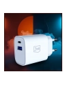 3mk Ładowarka sieciowa 25W USB-A USB-C PD QC4+ FlowPower biała - nr 8