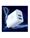 3mk Ładowarka sieciowa 10W 2xUSB-A 2,4A FlowPower biała - nr 4