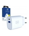 3mk Ładowarka sieciowa 30W USB-A USB-C PD3.0 QC4+ FlowPower biała - nr 1