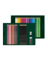 Faber-Castell Zestaw Prezentowy: Kredki Polychromos I Ołówki Pitt Graphite Mat 50 Elementów - nr 3