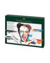 Faber-Castell Zestaw Artystyczny Try It Media Akwarelowe Kredki + Pisaki A.Durer Ołówek Pędzelek 12 Elementów - nr 1