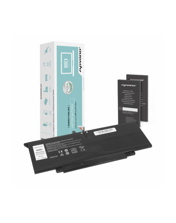 movano Bateria JHT2H do Dell Latitude 7410 2-in-1 7310 2-in-1 P33S P34S - 6400 mAh (49 Wh) główny