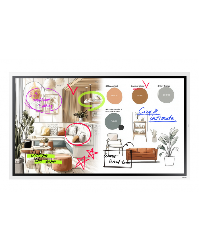 samsung Monitor interaktywny 55 '' WM55F-X FLIP Pro LH55WMFWBGCXEN główny