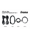 iiyama Monitor  27 '' XB2797QSNP-W1 IPS,QHD,USB-c Dock 96W,HDMI, 350cd,1ms, DP, DisplayPort x1 (Daisy Chain MST max. 2560 x1440), USB HUB x4, RJ45 - nr 17