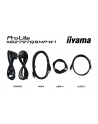 iiyama Monitor  27 '' XB2797QSNP-W1 IPS,QHD,USB-c Dock 96W,HDMI, 350cd,1ms, DP, DisplayPort x1 (Daisy Chain MST max. 2560 x1440), USB HUB x4, RJ45 - nr 41