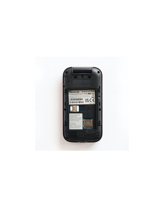 panasonic Telefon komórkowy KX-TF600EXB czarny główny