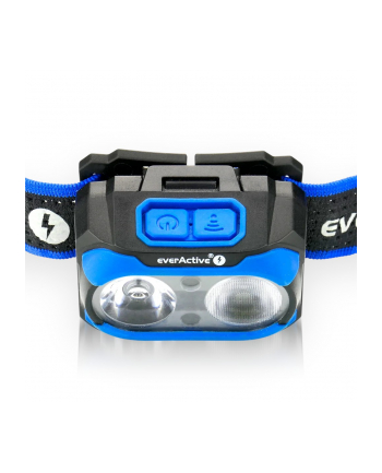everactive Latarka czołowa LED HL-600R Owl IP44 ładowalna czujnik ruchu