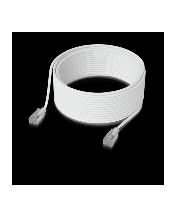 Ubiquiti Uacc-Cable-Patch-El-C6A-0.3M-W Kabel Sieciowy Półprzezroczysty, Biały 0,3m Cat6A nr 1