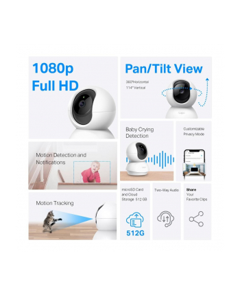 Tp-Link Kamera Wi-Fi Tapo C200C Pan/Tilt nr 2
