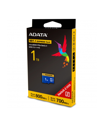Adata Premier Extreme microSDXC SD7.1 Express Card nr 1