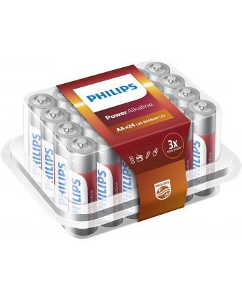PHILIPS BATERIE ALKALICZNE POWER 24 SZT. AA