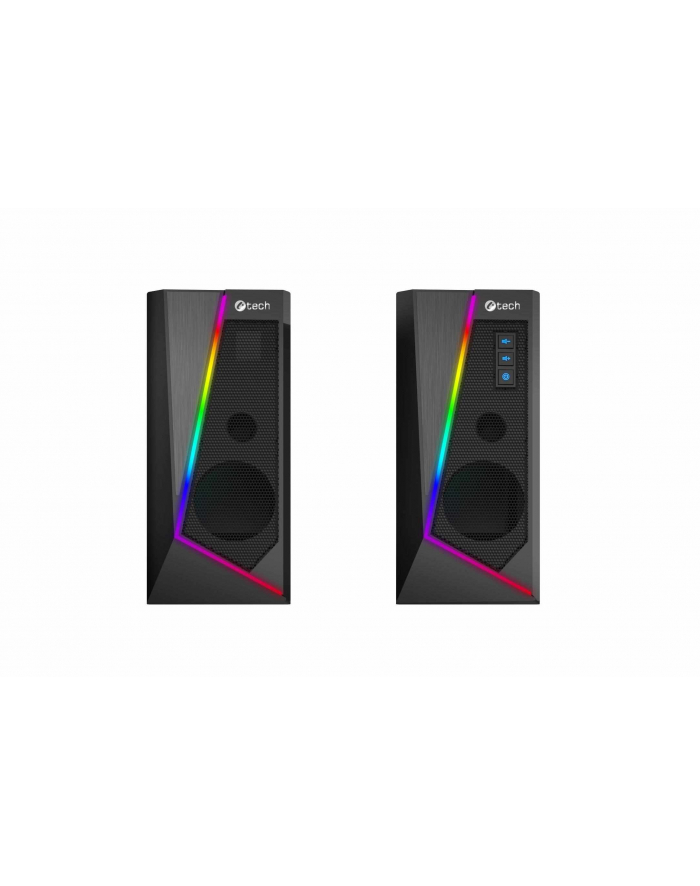 C-Tech SPK-17 2.0, RGB Czarna główny
