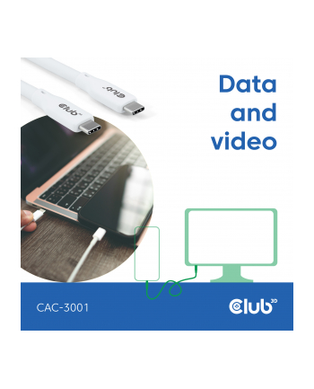 Club3D USB-C 2 m (CAC3001)