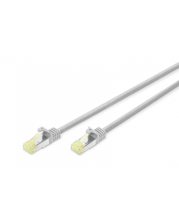 DIGITUS  KABEL LAN CAT 6A - 3M - 100% SPRAWDZONY POZIOM KOMPONENTÓW - KABEL SIECIOWY RJ45 - EKRANOWANY S/FTP - SZARY  () nr 1