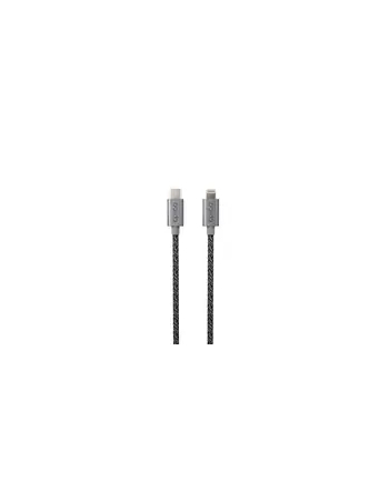Epico FABRIC BRAIDED CABLE USB-A to Lightning 1.8m 2020 - space grey (9915101300184)