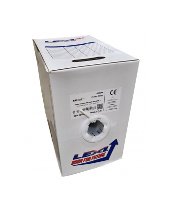 Lexi-Net Kabel UTP Cat5E, przewód, PVC, biały, 305m, pudełko (KLEXI65504AW)