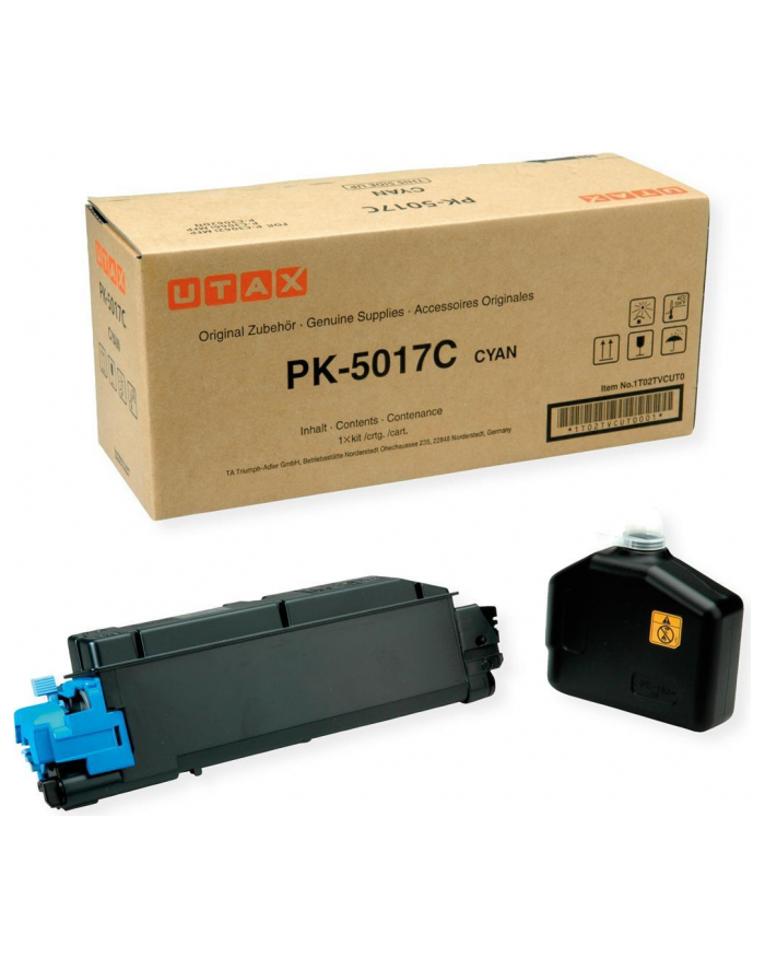 Toner oryginalny Utax 1T02TVCUT0 Niebieski (1T02TVCUT0) główny