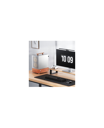 Jonsbo Obudowa PC, Midi-Tower, mATX, Szkło hartowane srebrny (T7SILVER)