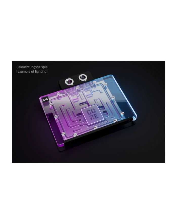 Alphacool Core Geforce RTX 5080 Gaming / Vanguard GPU Wasserkhlung ARGB mit Backplate - Acryl (10265) główny