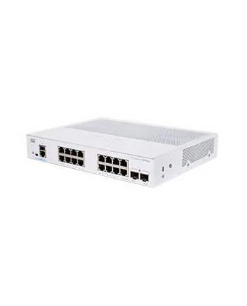 Cisco CBS350-16T-2G-EU-RF łącza sieciowe Zarządzany L2/L3 Gigabit Ethe... (CBS35016T2GEURF) nr 2