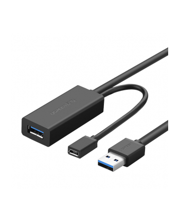 UGREEN US175 KABEL PRZEDŁUŻAJĄCY USB 3.0, MICRO USB, 5M (CZARNY)