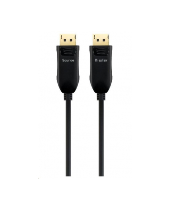 Premiumcord Optyczny kabel połączeniowy DisplayPort 1.3/1.4 M/M, pozłacane złącze 30 m