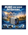qoltec Przetwornica napięcia Pure Sine Wave | 12V na 230V | 300/600W - nr 9