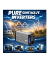 qoltec Przetwornica napięcia Pure Sine Wave | 12V na 230V |  1000/2000W - nr 5