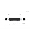 i-tec Czytnik kart USB-C/USB-A Dongle SD TF 2xUSB - nr 3