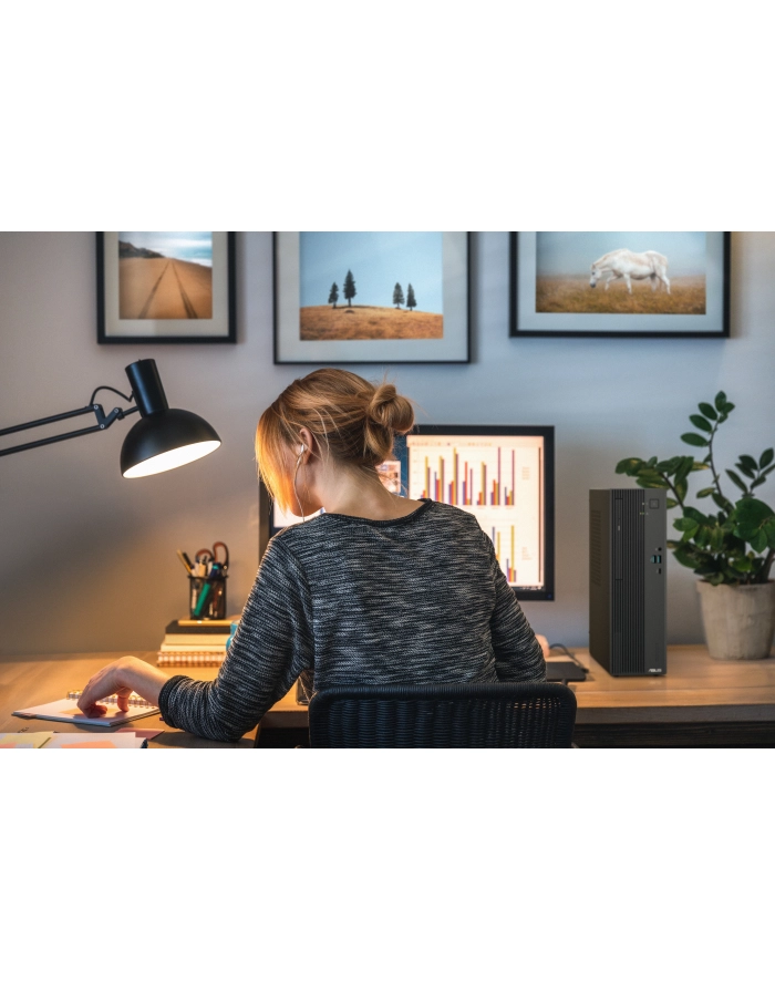 ASUS ExpertCenter P500 SFF Core 5 210H 16GB DDR5 SSD512 Intel Graphics WLAN+BT 180W W11Pro Gray 3Y OnSite główny